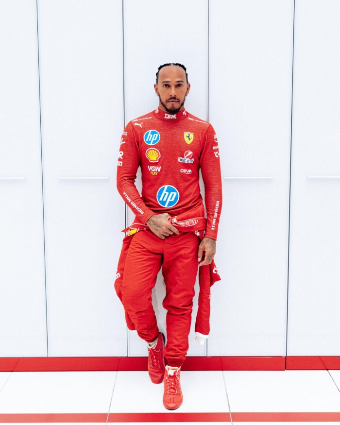 Lewis Hamilton debuta con Ferrari en Fiorano