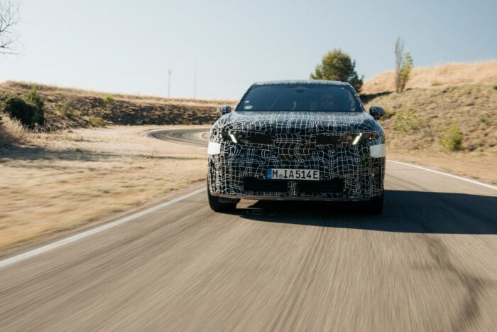Desarrollo de BMW iX3
