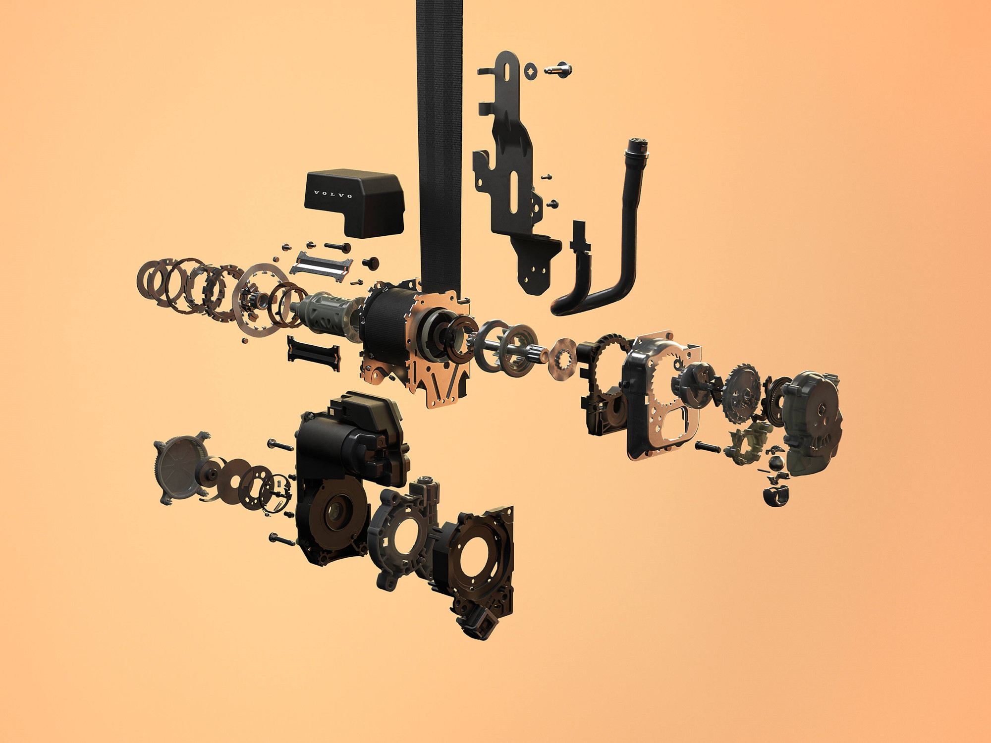 Volvo Cinturón de Seguridad Multi Adaptativo | Memo Lira Volvo Cinturón de Seguridad Multi Adaptativo