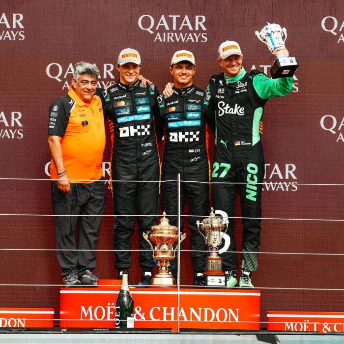 Lando Norris conquista un accidentado Gran Premio de Gran Bretaña 2025; ¡Hülkenberg logra su primer podio en F1!